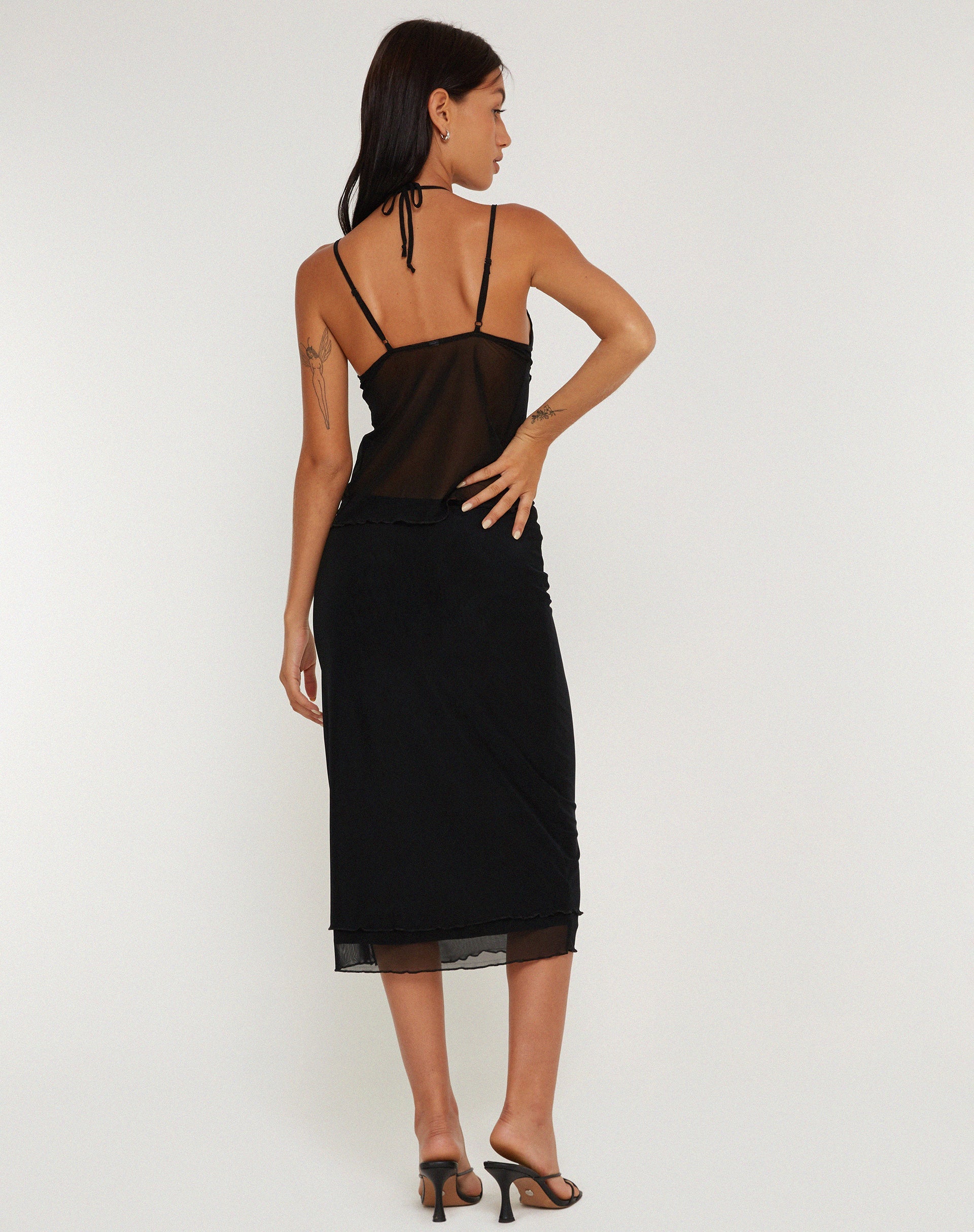 image de Eldonia Midi Skirt in Black