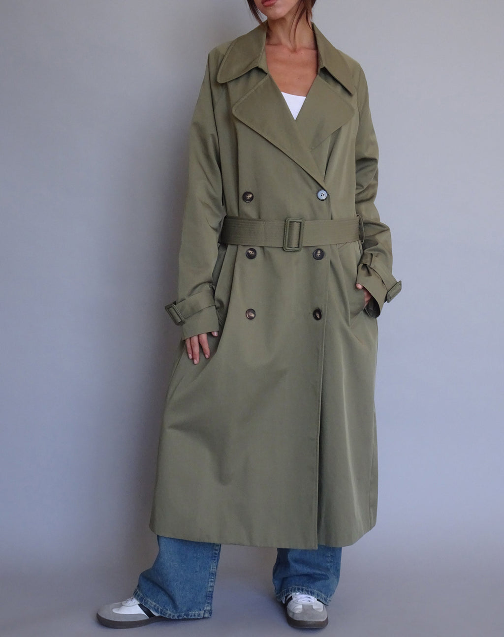 Trench Orcati en kaki