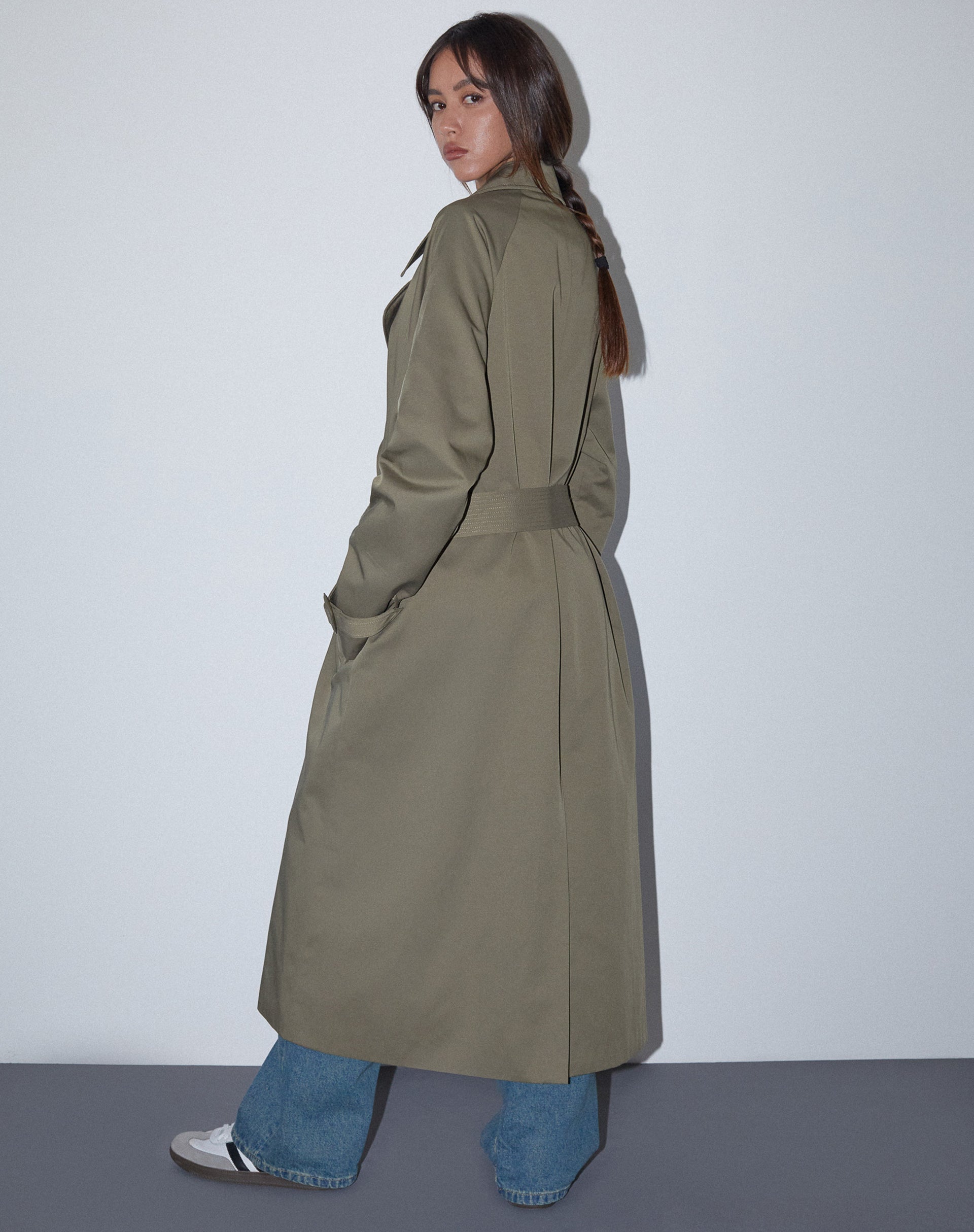 Image de Orcati Trench Coat en kaki