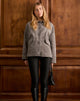 Image de la veste Orson en faux daim Olive Grey