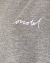 Gris Marl avec broderie Motel Scribble