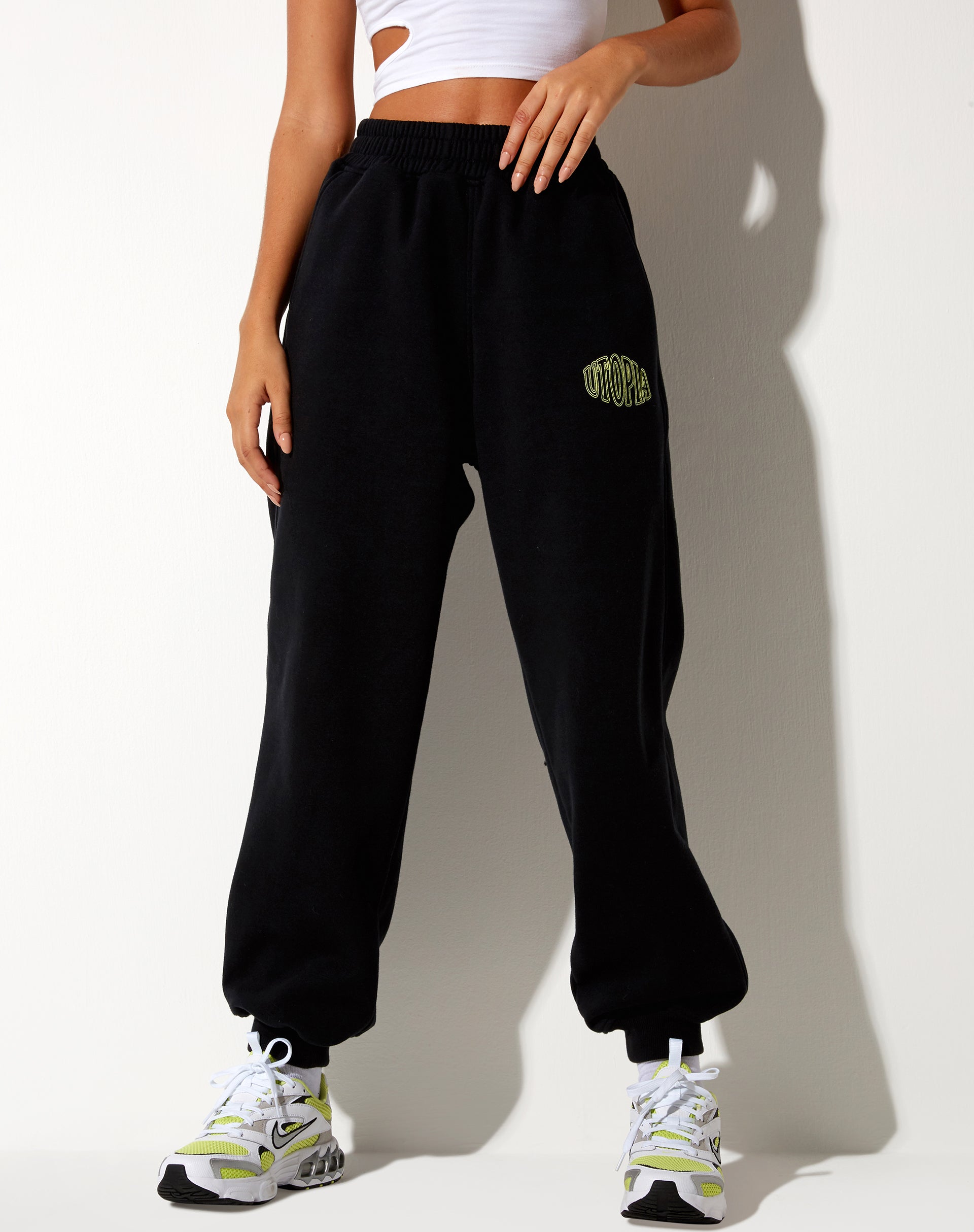 Image de Roider Jogger en noir Utopia