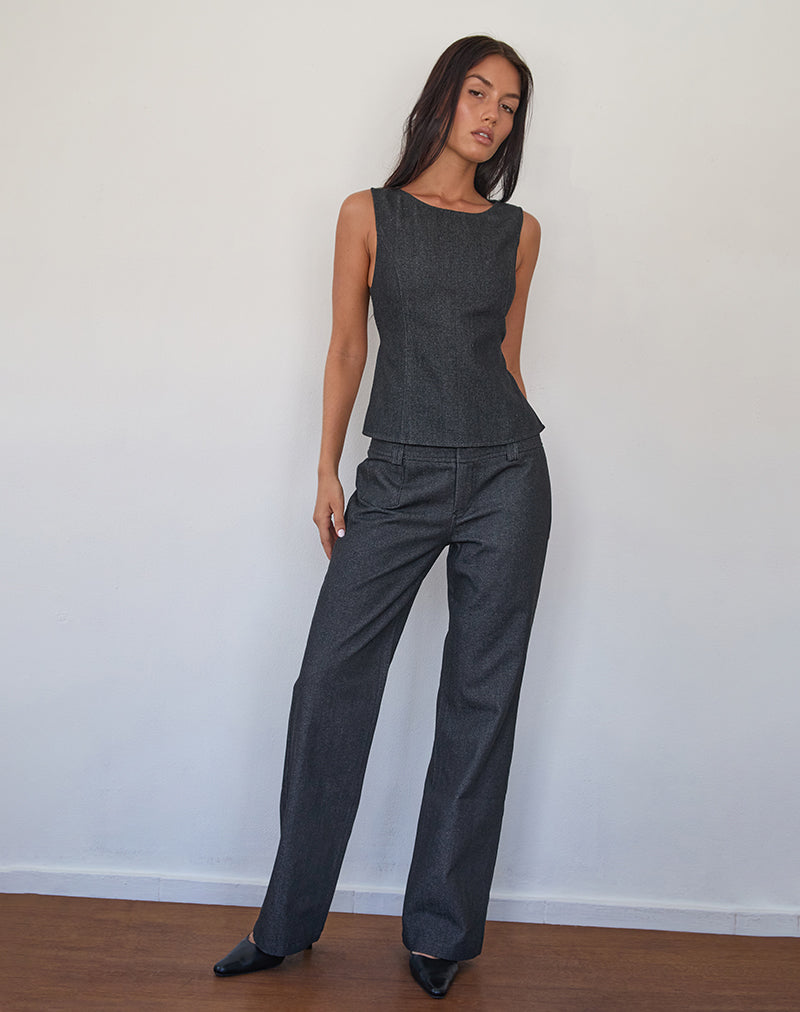 Image de Padali Trouser in Dark Indigo
