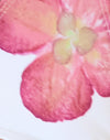 Ivoire avec orchidée rose
