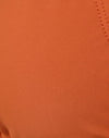 Orange brûlé avec perles