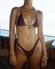 image de Pami Bikini Top in Shimmer Brown