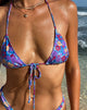 Image de Pamita Bikini Top in Washed Out Floral Purple