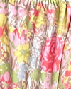 Maillot de bain floral abstrait rose