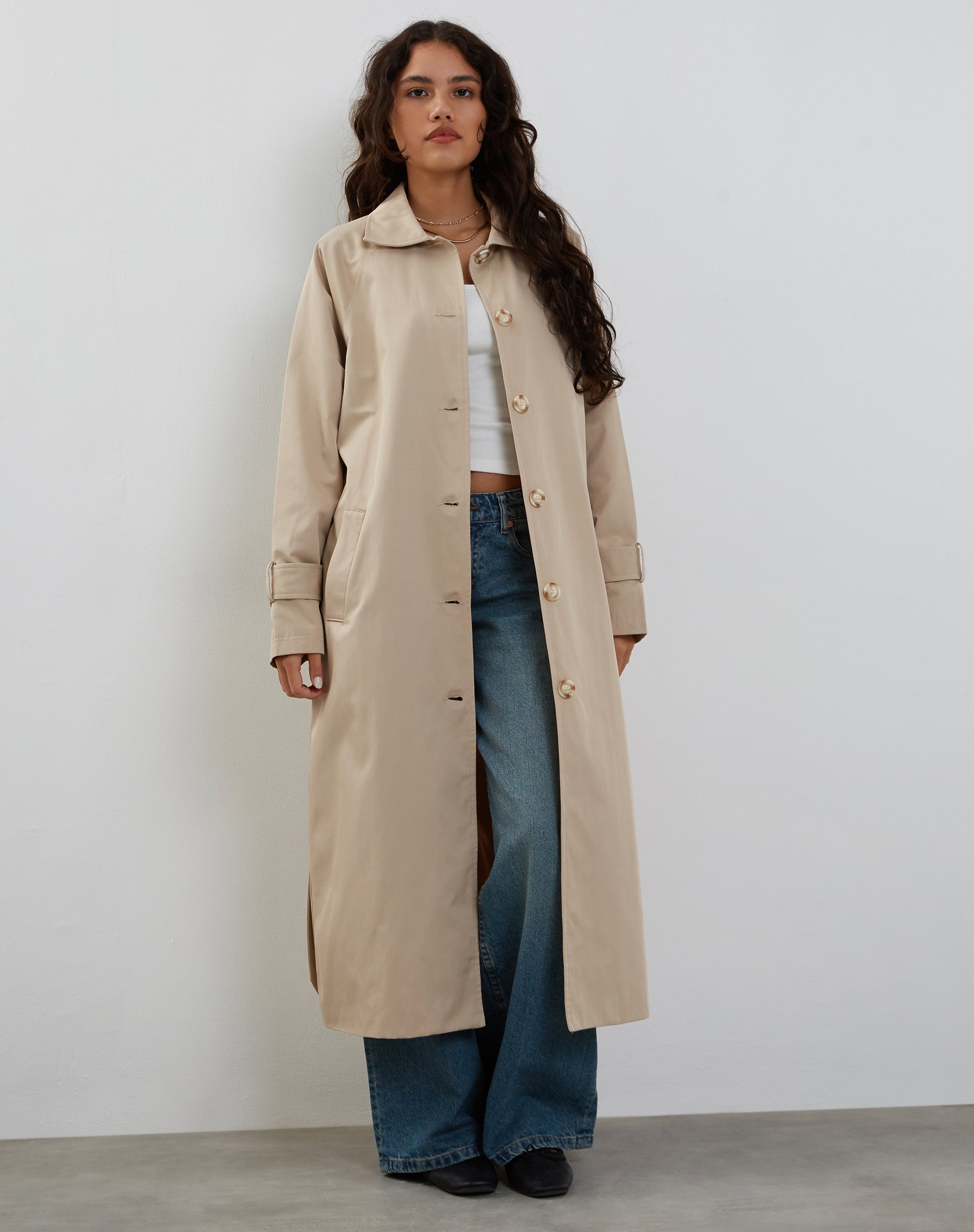 Image de Panala Trench Coat in Sand