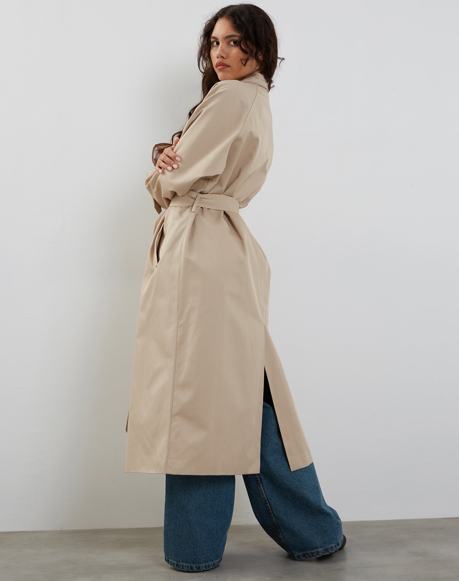 Image de Panala Trench Coat in Sand
