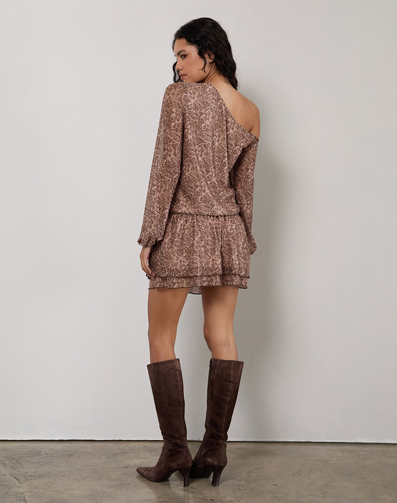 Image de Papinka Robe en maille Vintage Paisley Pink