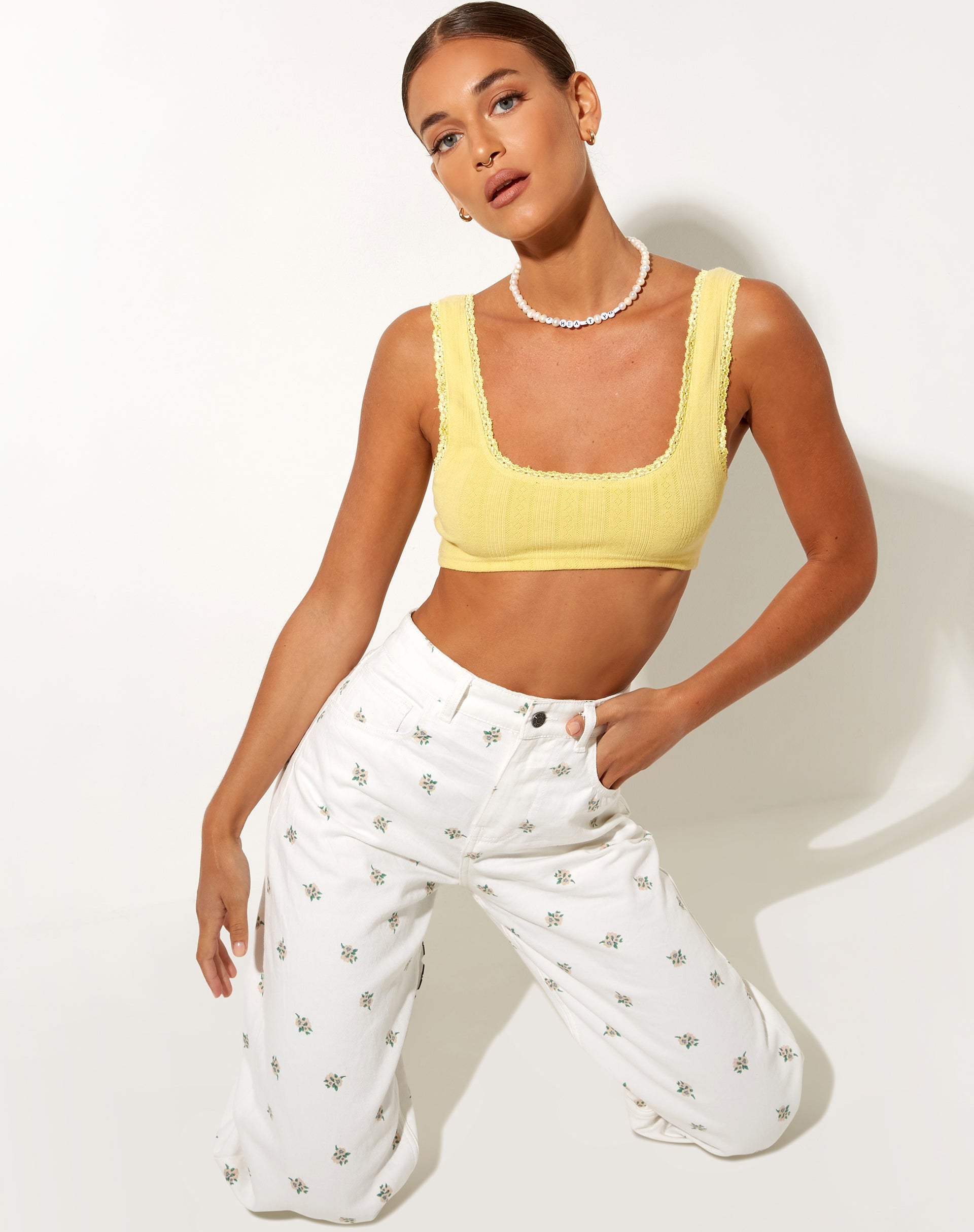 Image de Parallel Jeans en Ditsy Blush