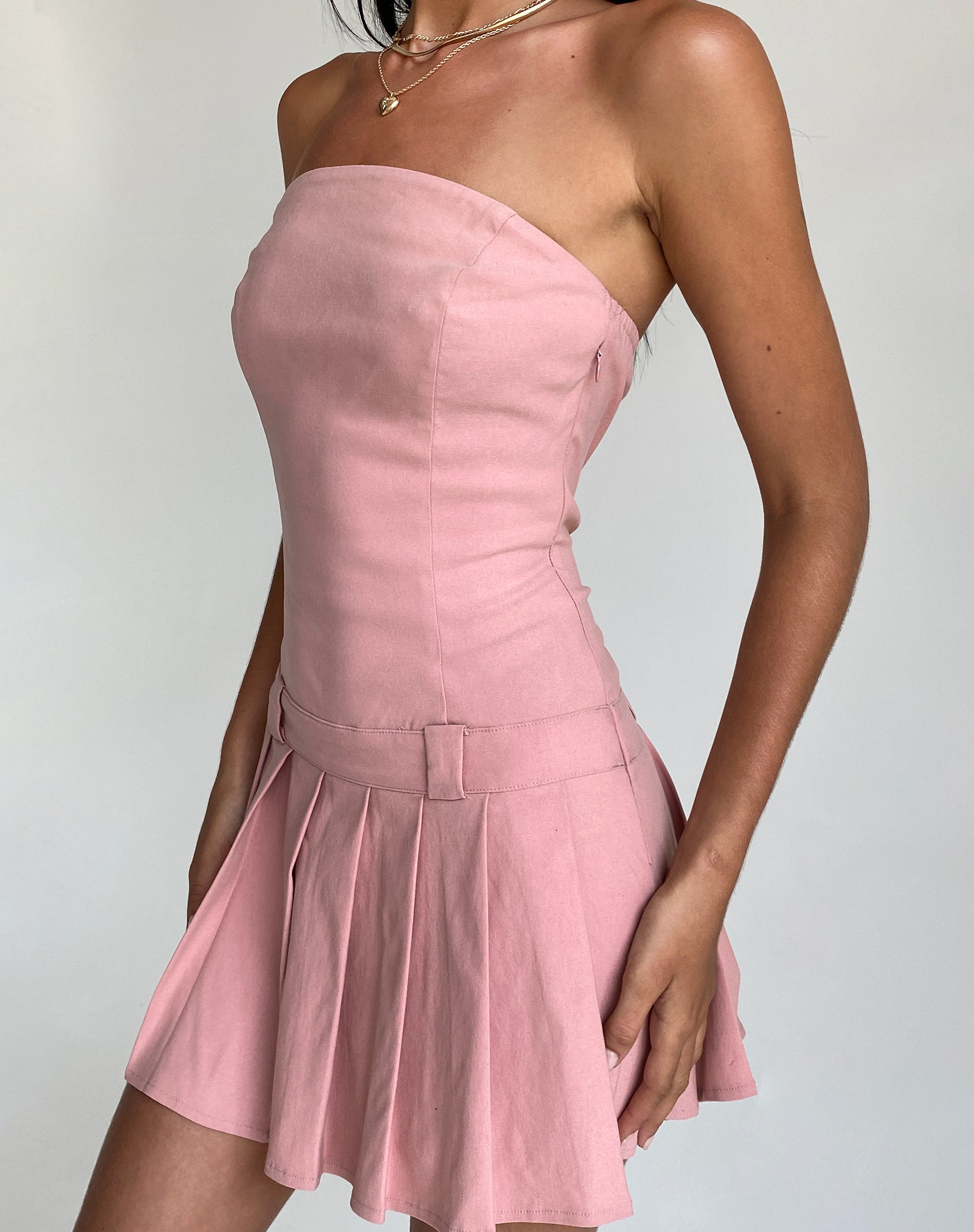 Image de Payoda Mini robe bandeau en rose