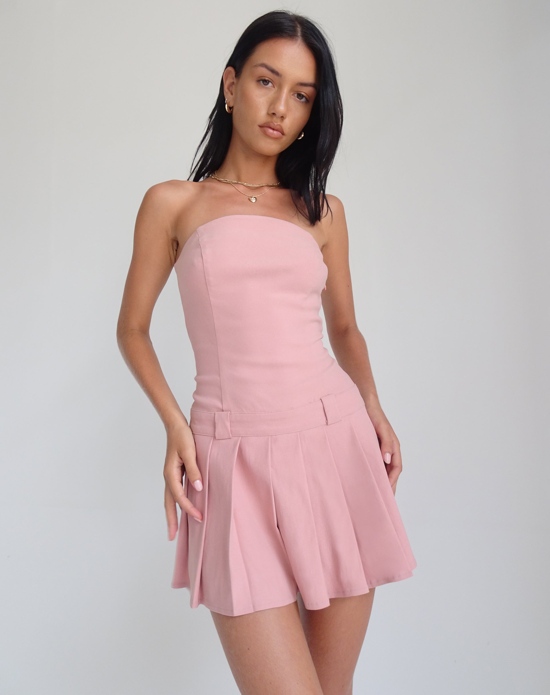Image de Payoda Mini robe bandeau en rose