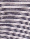 Mauve rayé gris foncé et ivoire