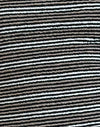 Rayures noires et brunes