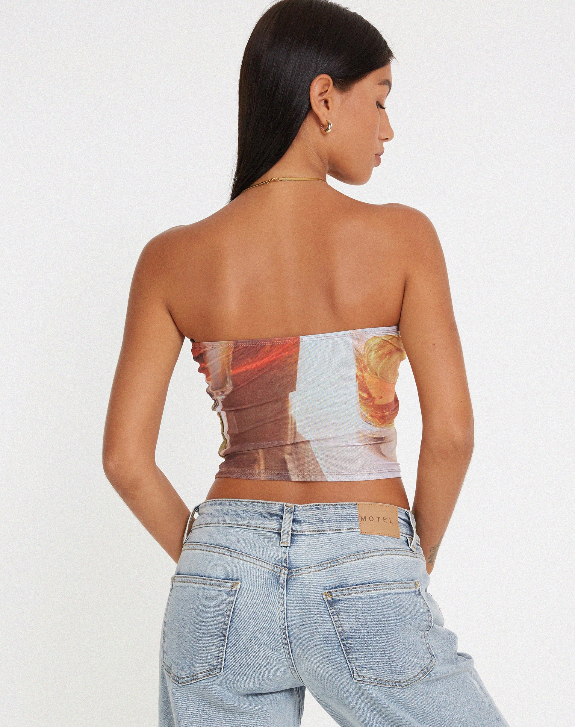 image de Peggy Bandeau Top in Fruit Photoprint