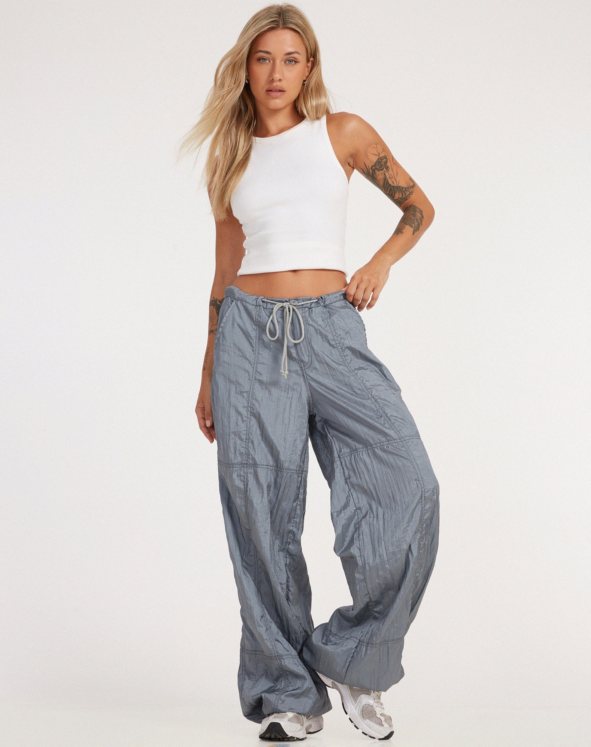 image du pantalon Phil en argent