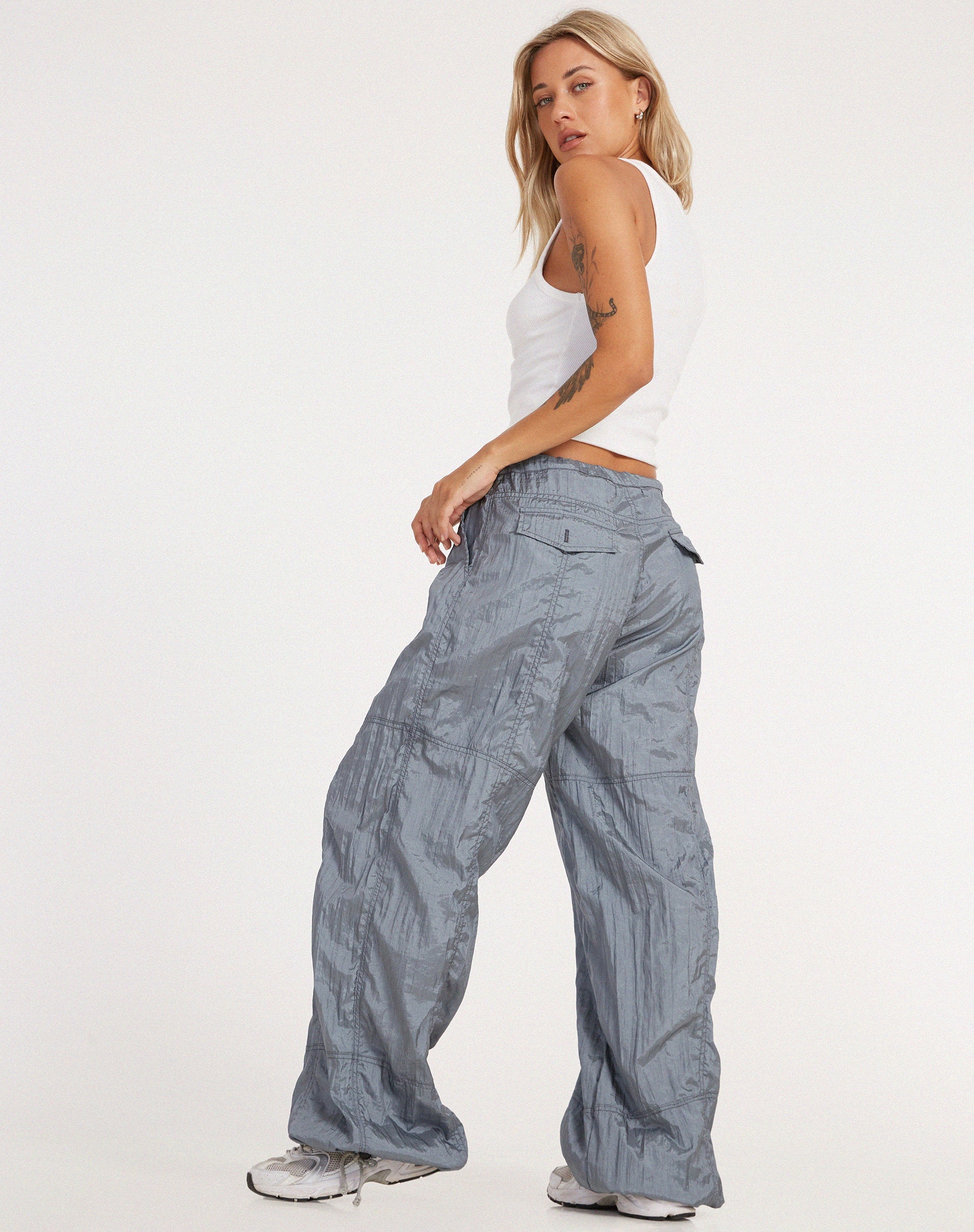image du pantalon Phil en argent