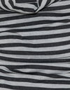 Rayures noires et grises