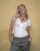 Image de Maika Knitted Top in Marshmallow