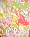 Maillot de bain floral abstrait rose