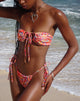 Image de Leyna Bikini Bottom in Flower Orange