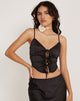 image de Rahela Top in Satin Black