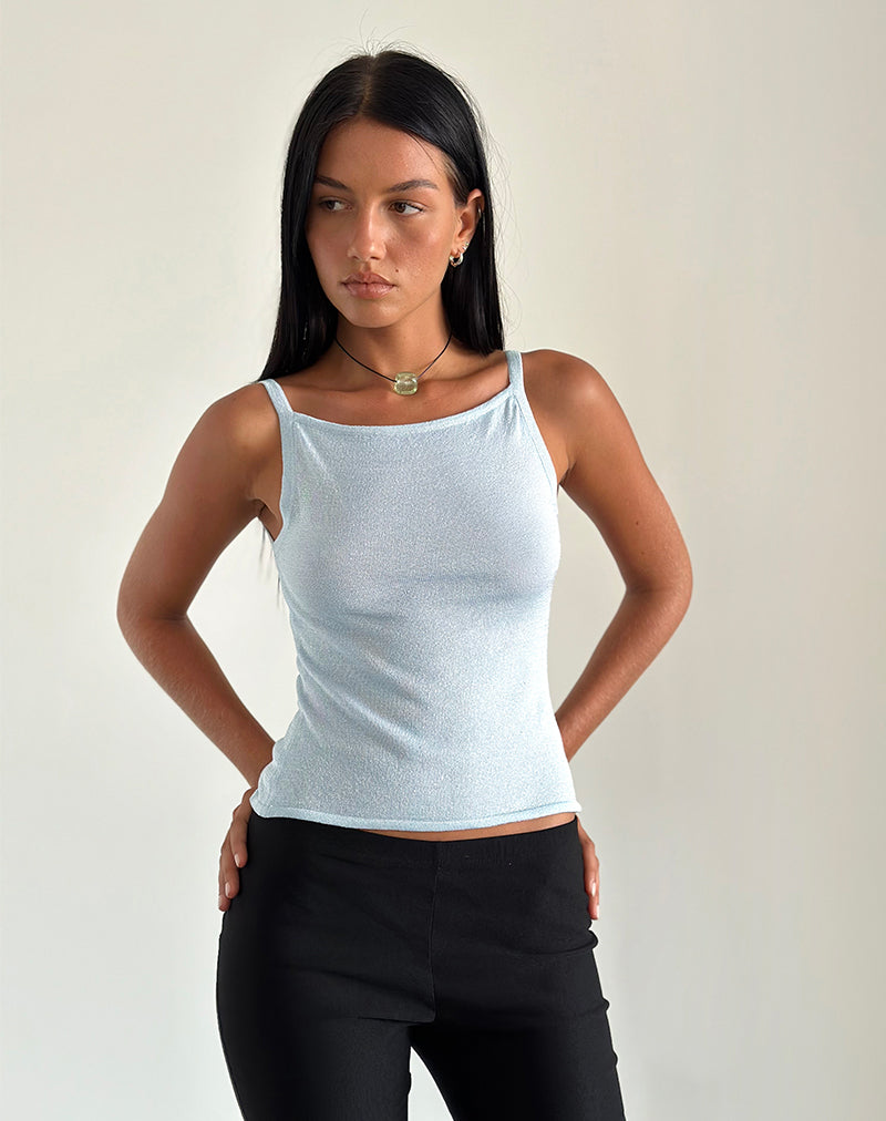 Image de Raiya Vest Top in Baby Blue
