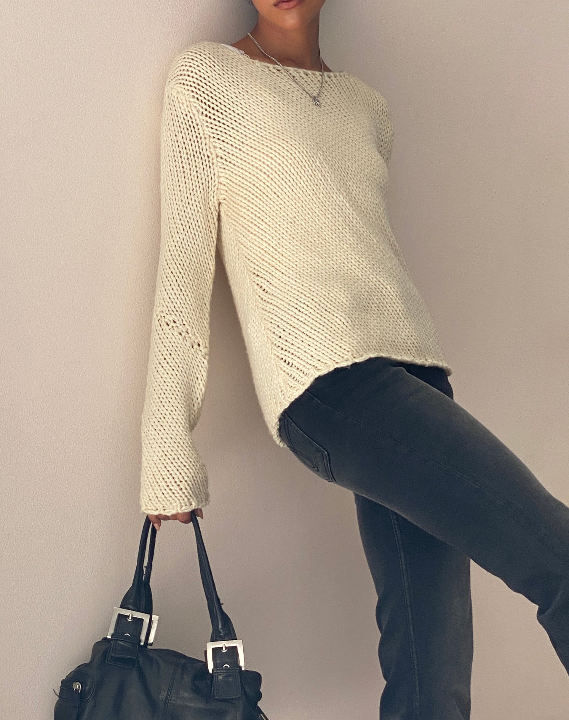 Image de Ranvir Jumper tricoté en Neutre