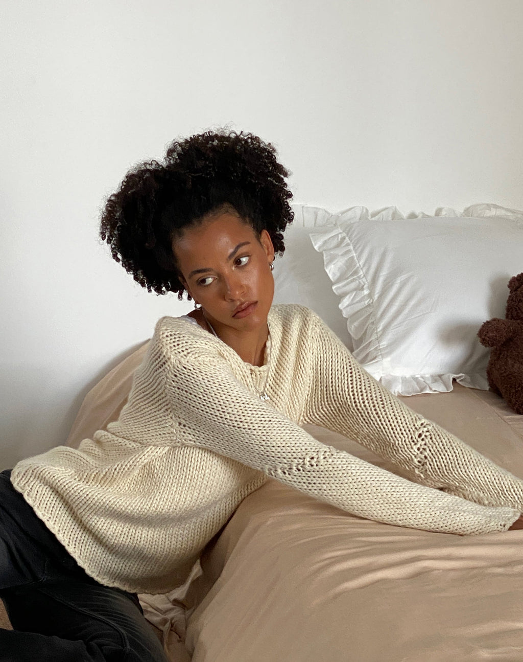 Pull en maille Ranvir, neutre