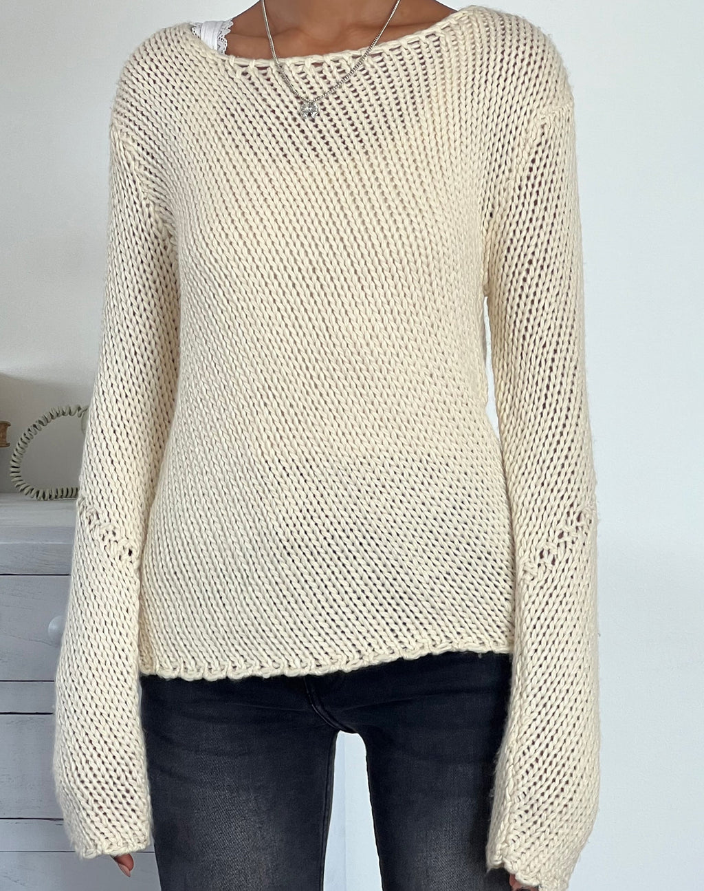 Pull en maille Ranvir, neutre