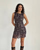 Image de Renata Mini Dress Botanical Brown