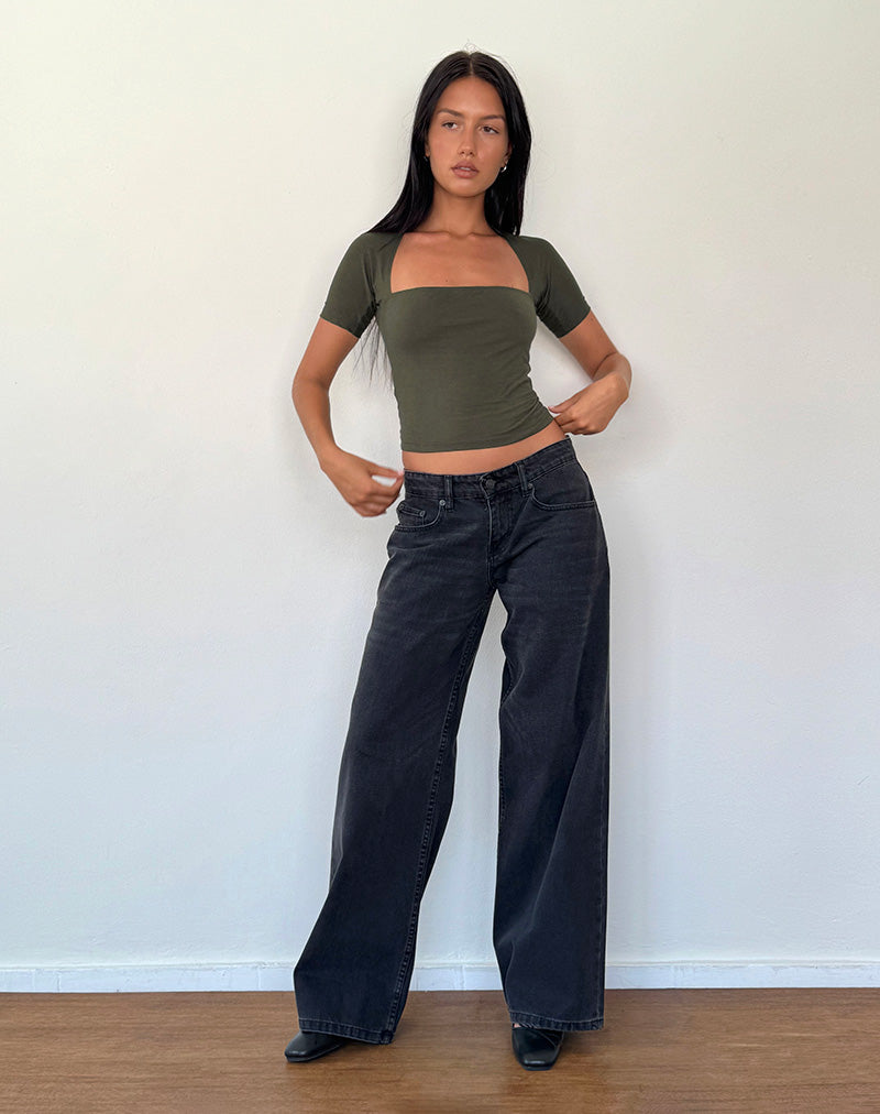 Image de Requa Crop Top in Olive
