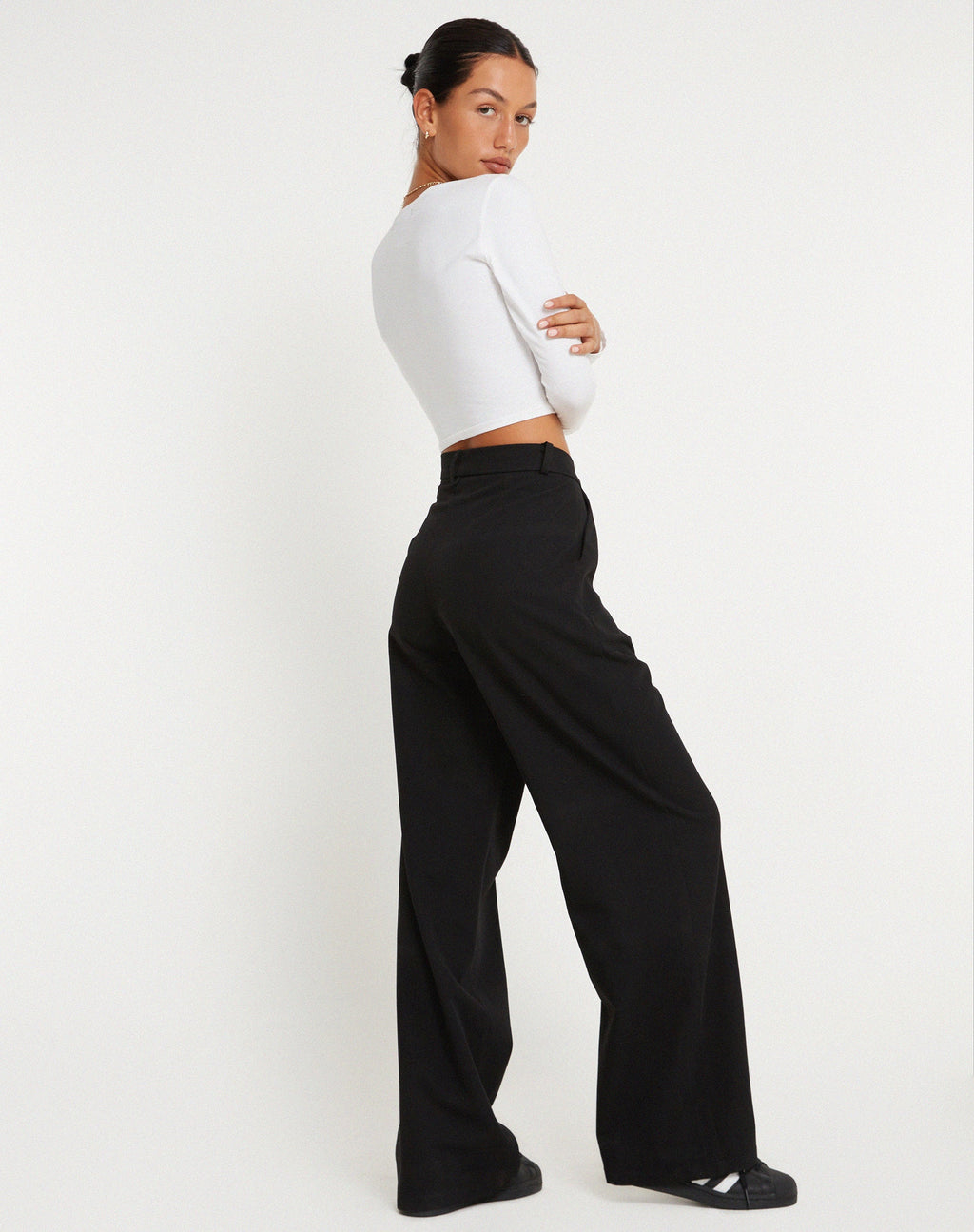 Pantalon Abba en noir