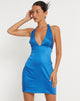 Image de Coda Slip Dress in Satin Blue