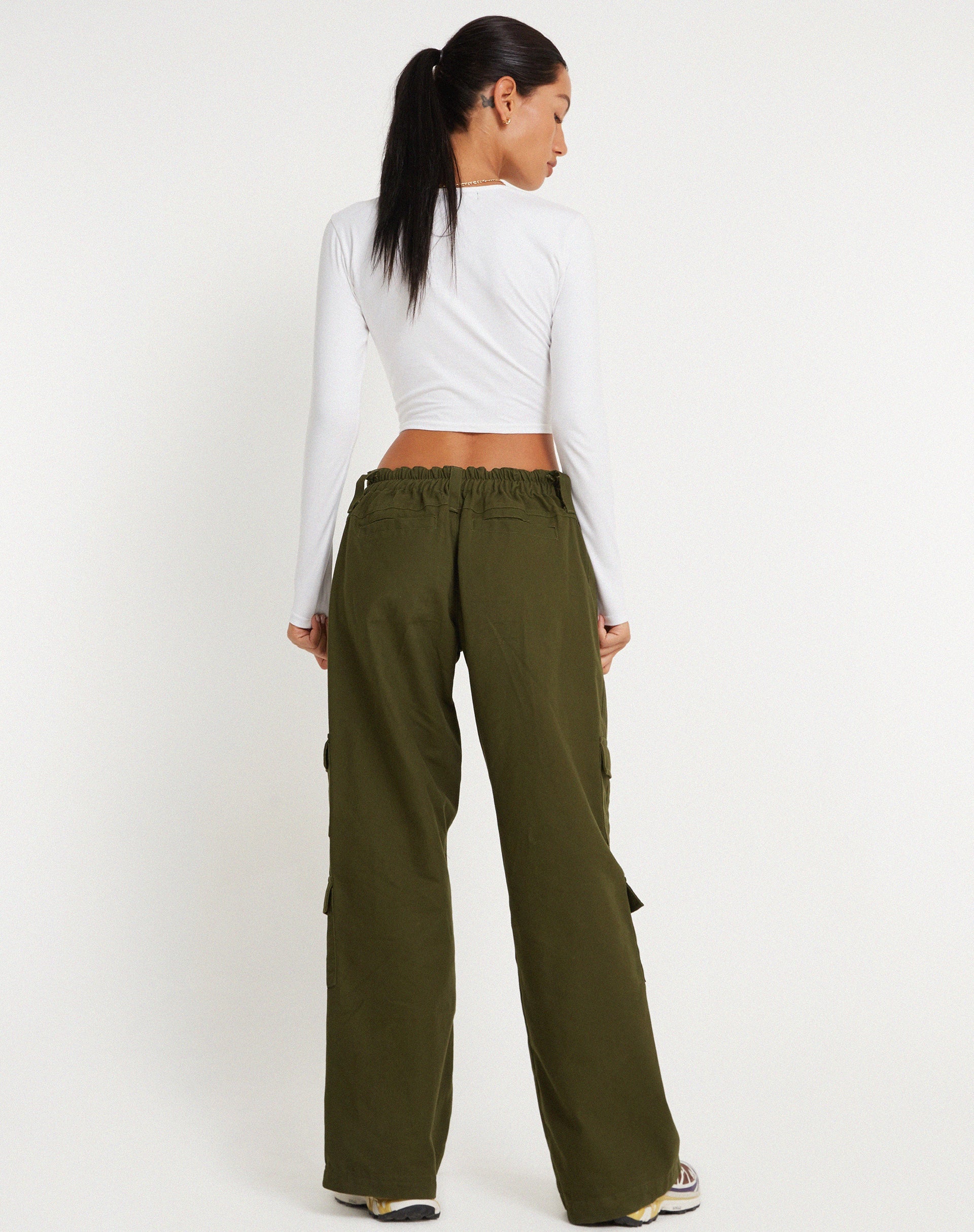 Image de Hansa Cargo Trouser en Panama Dark Olive