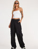 Image de Jita Cargo Trouser in Rami Black