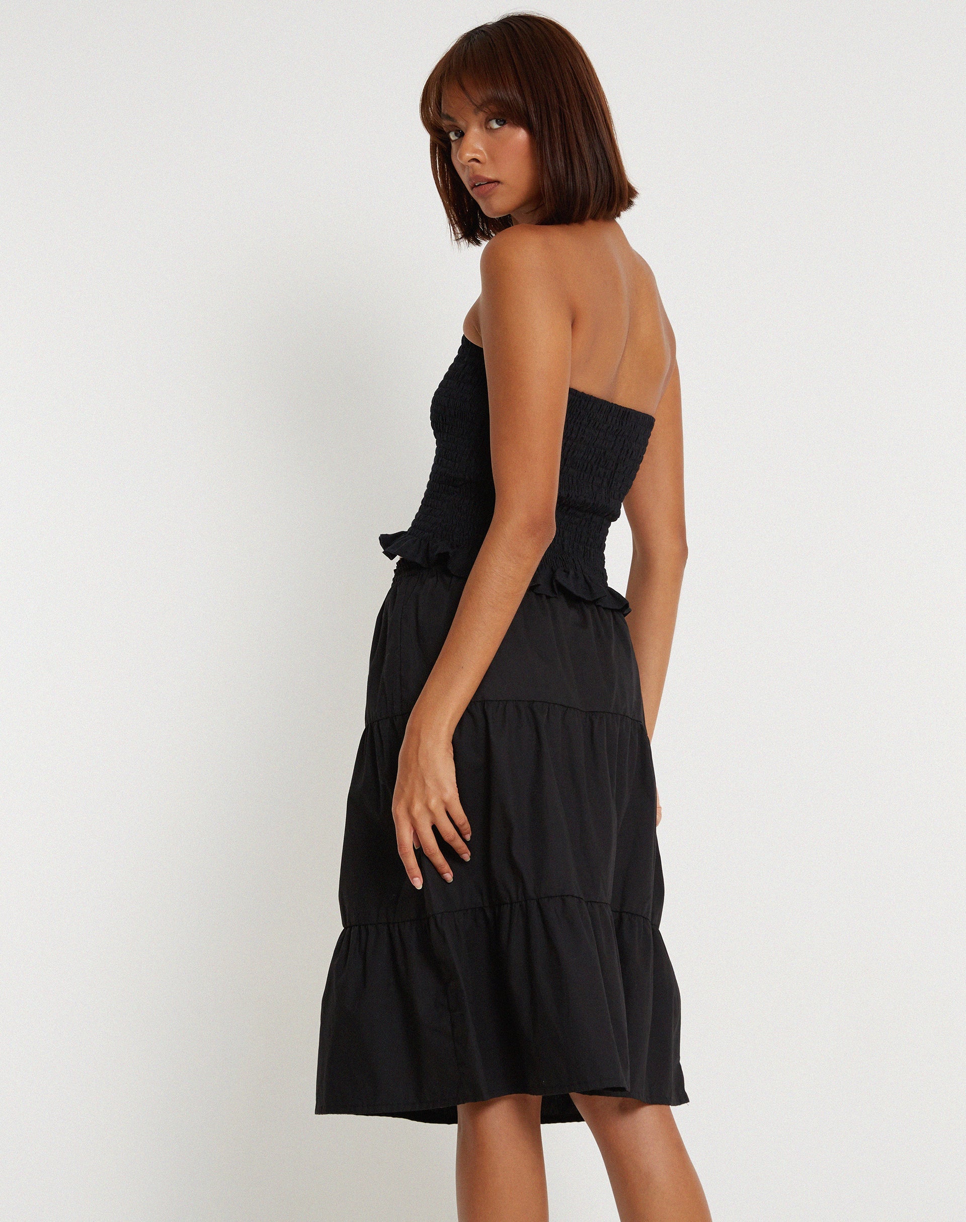 Image de Kiyo Bandeau Top in Black
