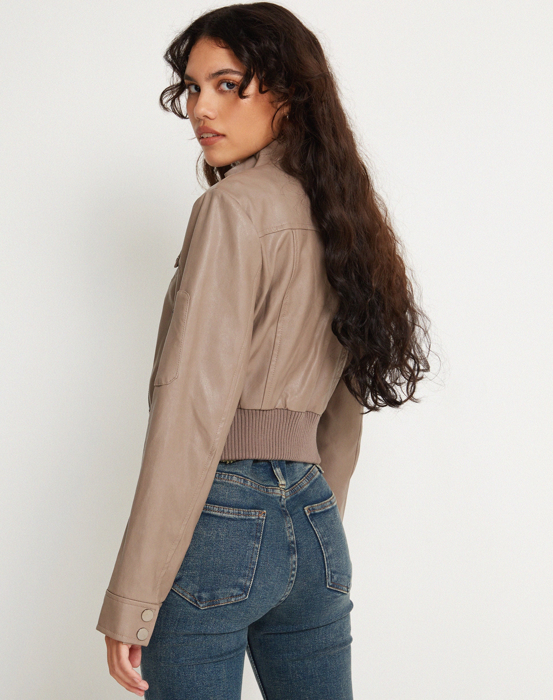 Image de la veste Loviana en PU Putty