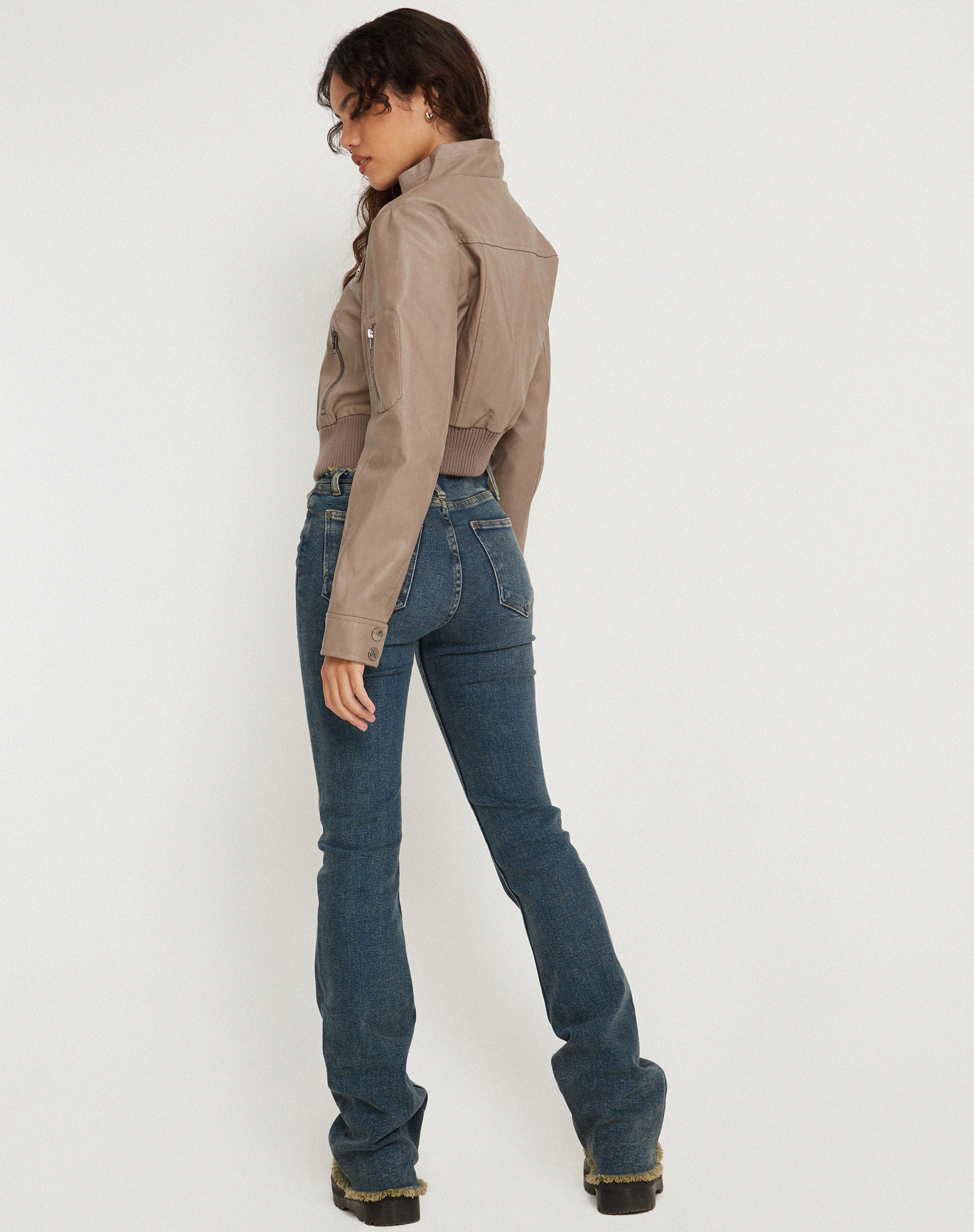Image de la veste Loviana en PU Putty