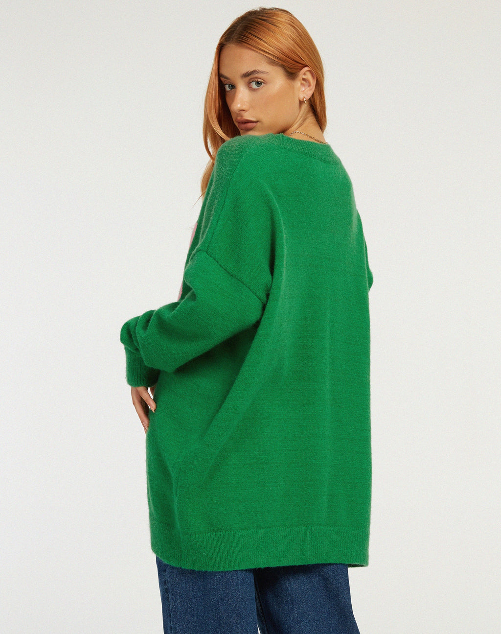 Pull Lulees en vert Pinky Promise