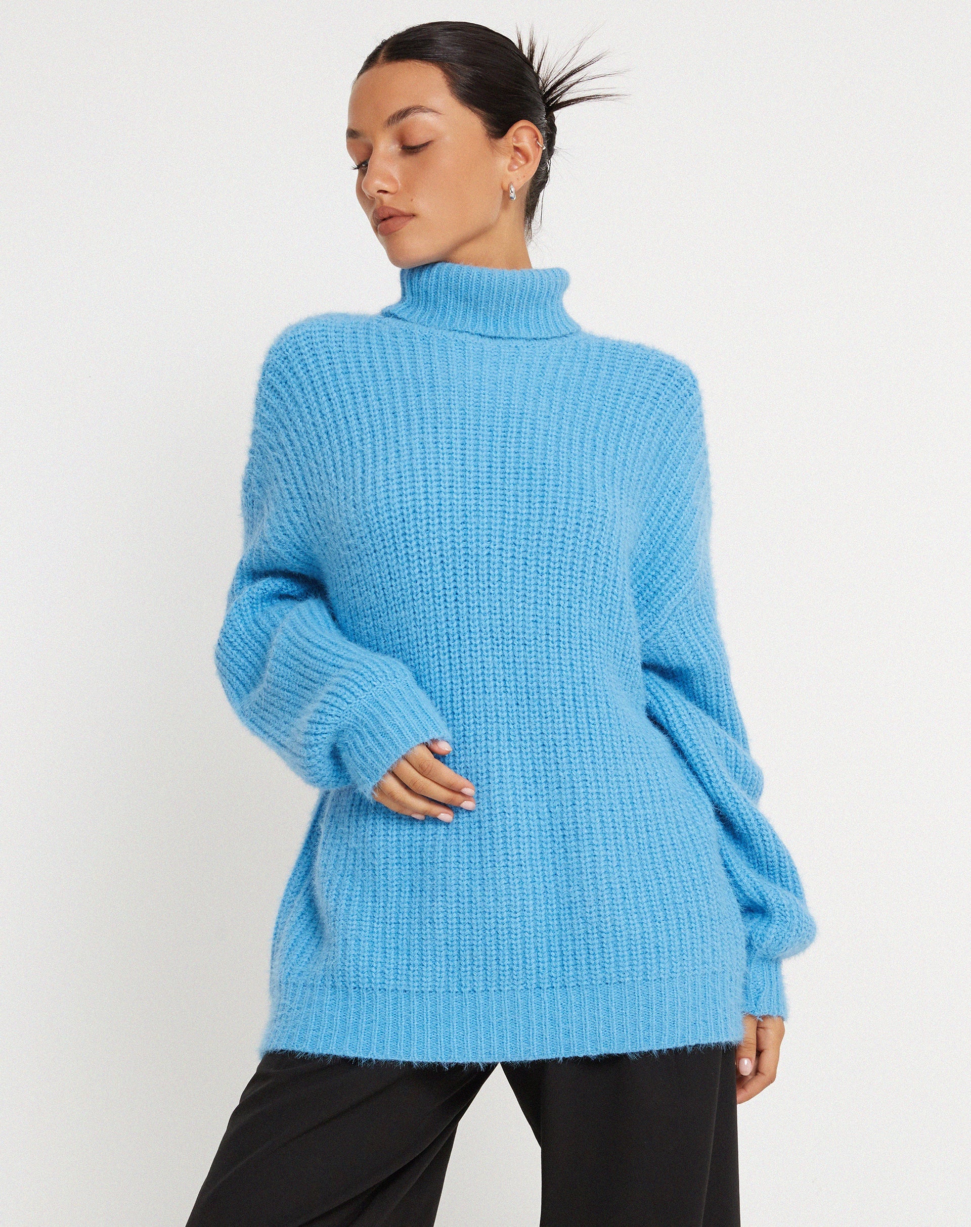 image de Mada Jumper in Knit Blue