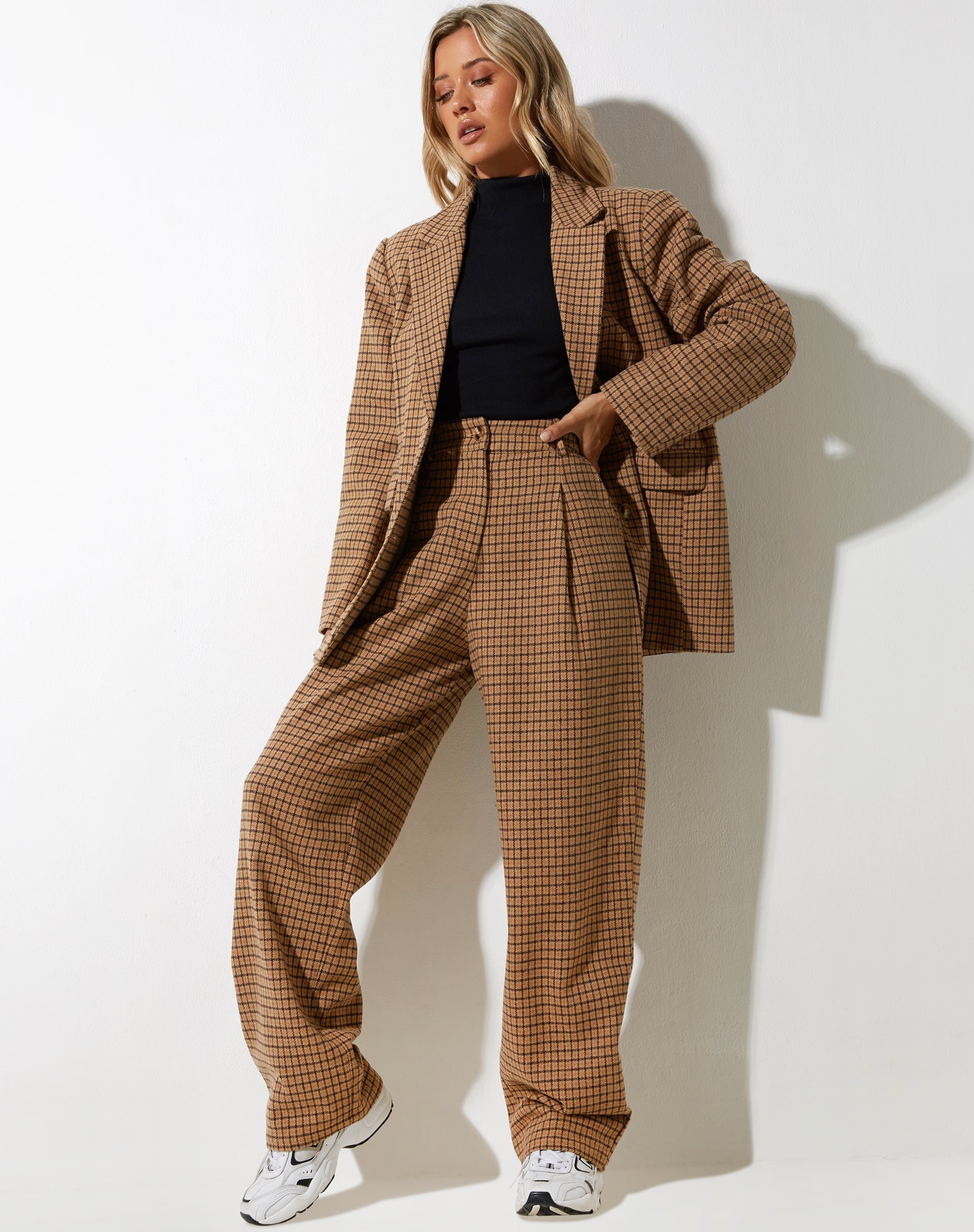 Image de Maiwa Blazer en laine marron