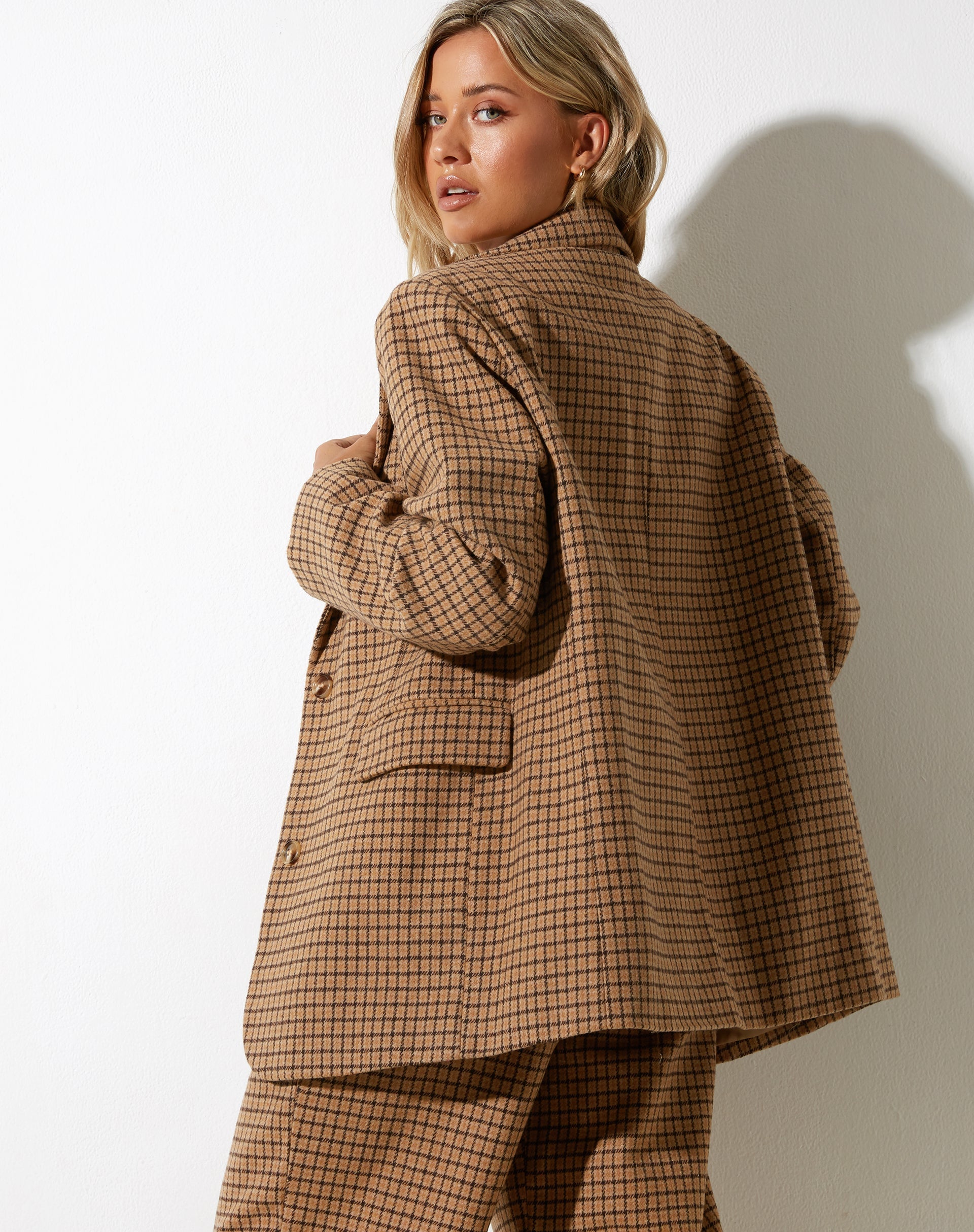 Image de Maiwa Blazer en laine marron