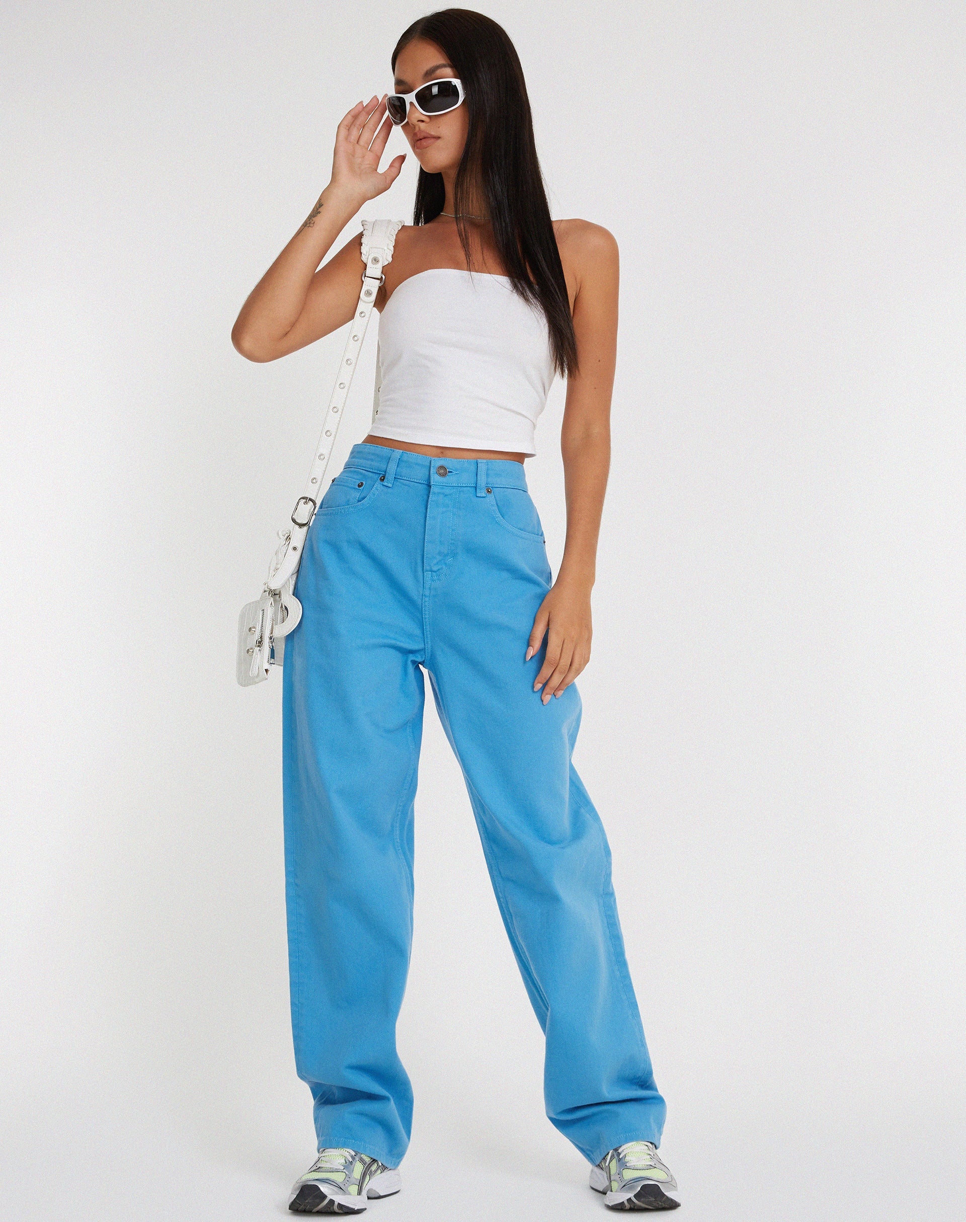 image de Parallel Jeans en bleu azur