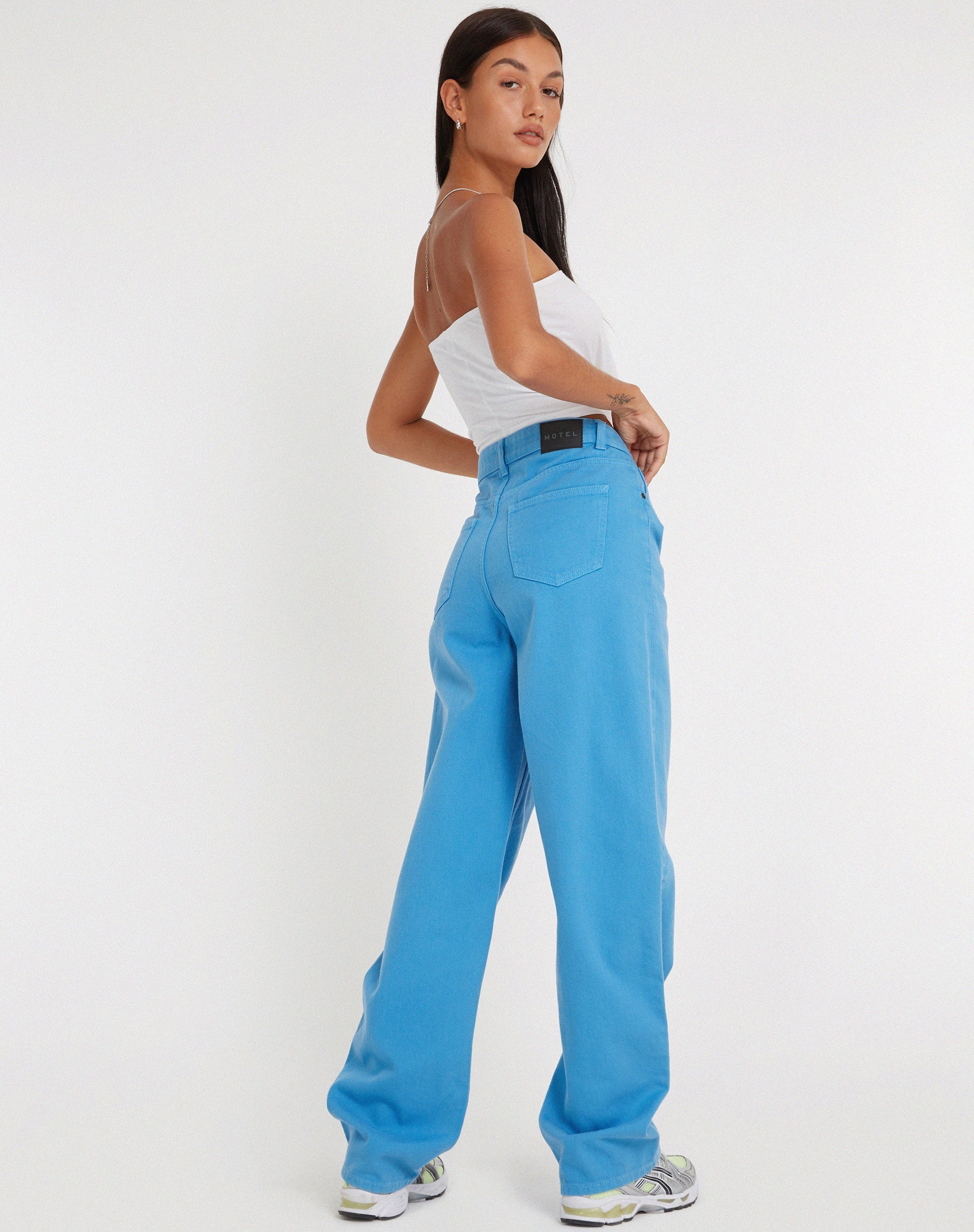 image de Parallel Jeans en bleu azur