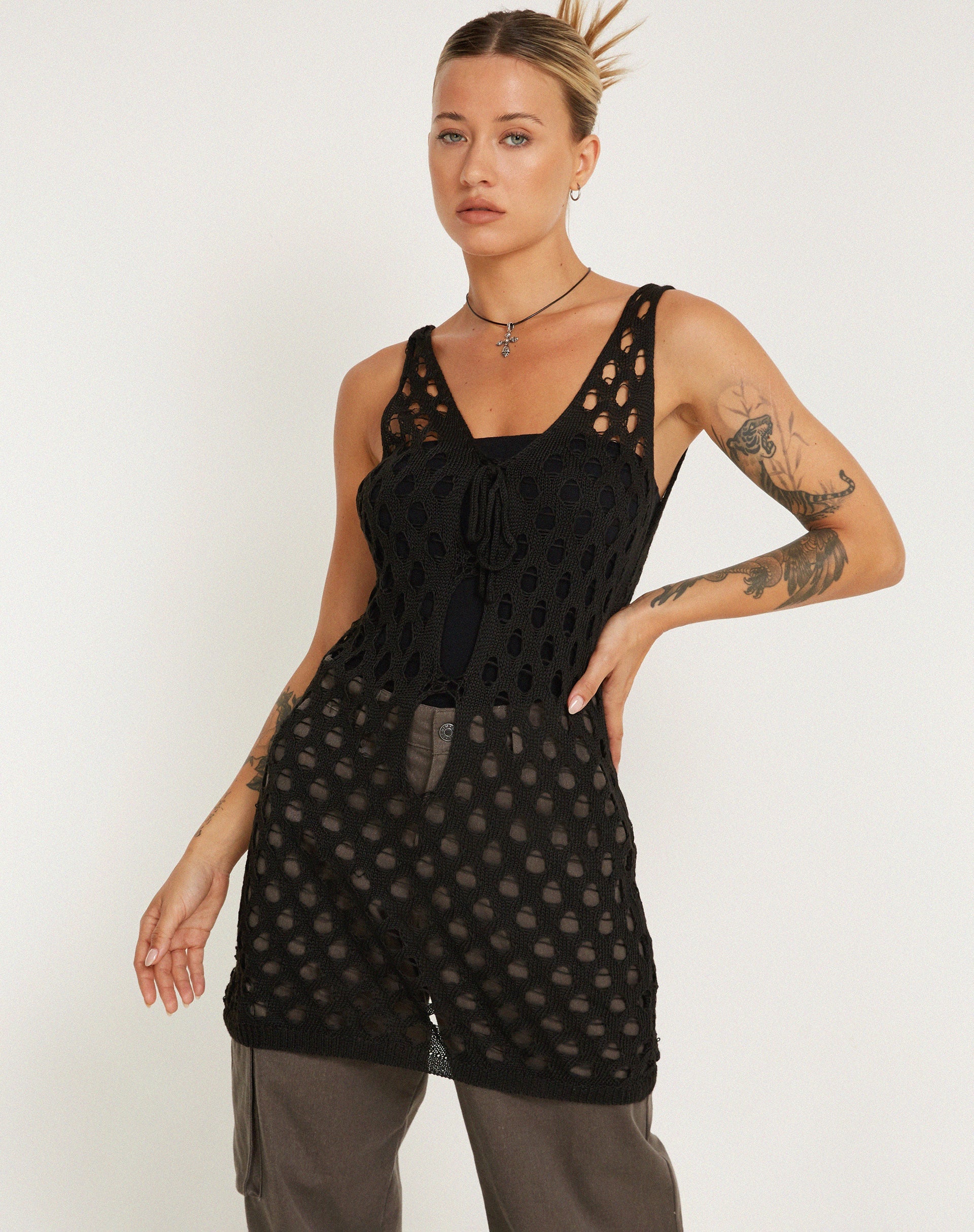 image de Mini robe Ryushi en noir