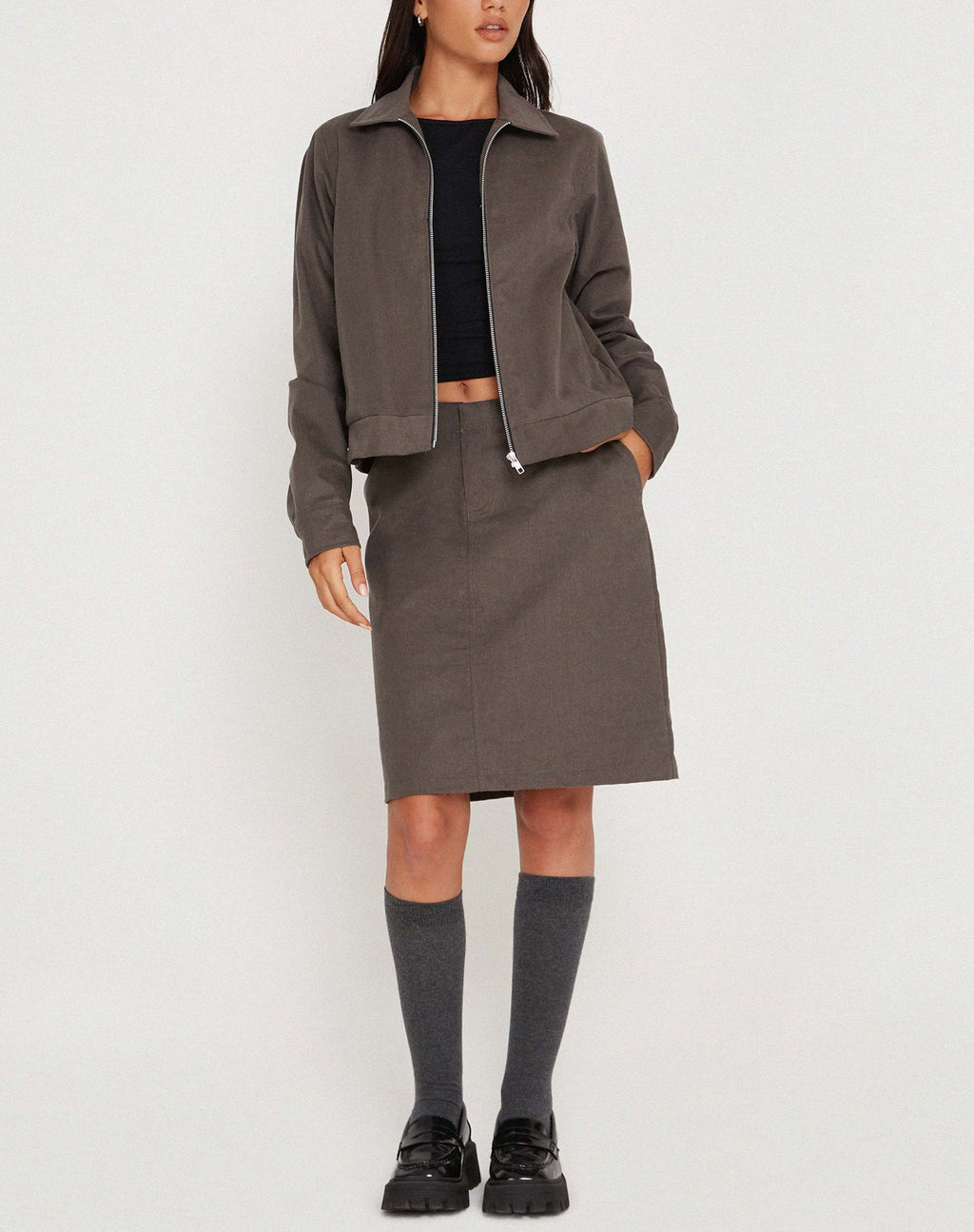 Veste Tumbas en gris foncé