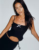 Image de Revonda Corset Top in Black